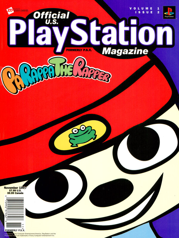 Official U.S. PlayStation Magazine Issue 002 (November 1997) cover